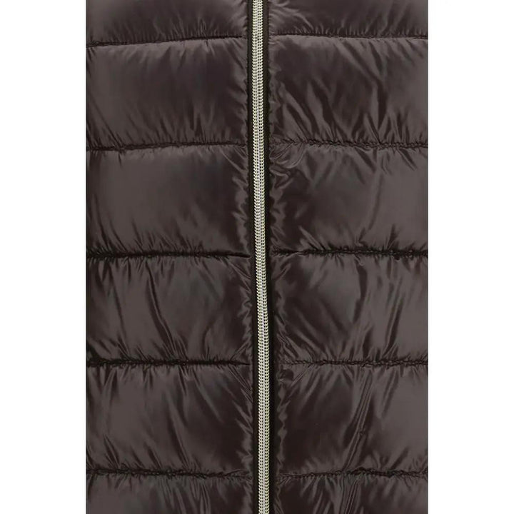Herno Sample Sale | Herno Brown Polyamide Full-Length Jacket - | Designer outlet