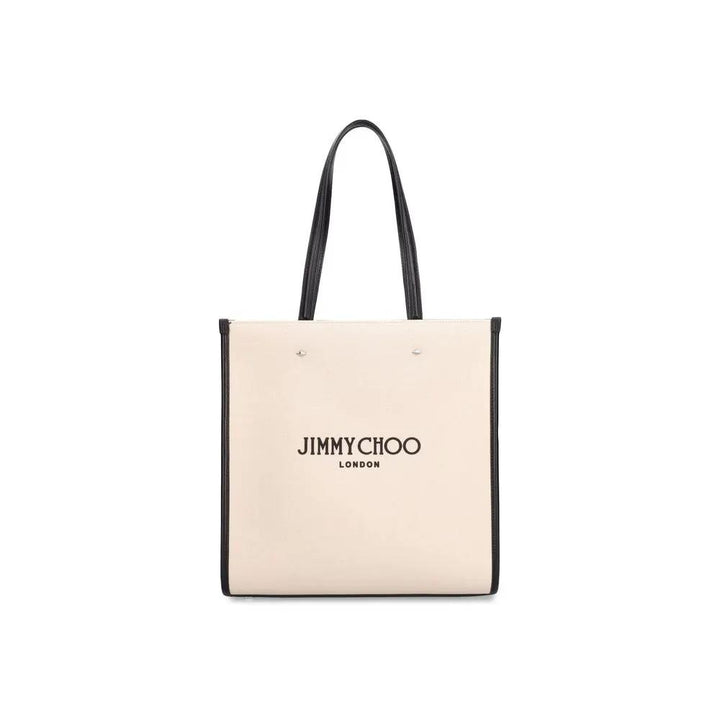 Jimmy Choo Sample Sale | Jimmy Choo Beige Canvas Tote Bag - | Designer outlet