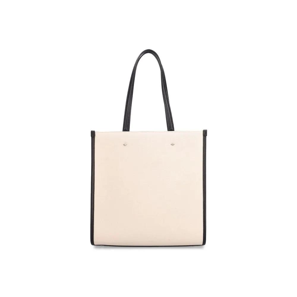 Jimmy Choo Sample Sale | Jimmy Choo Beige Canvas Tote Bag - | Designer outlet