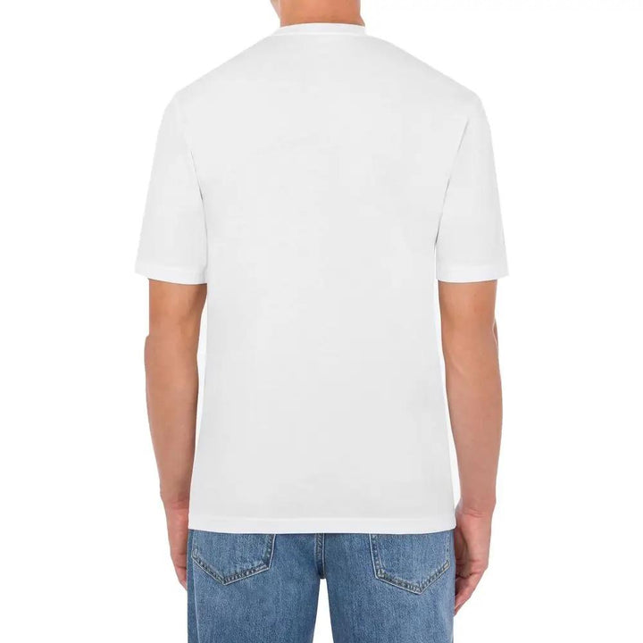 Moschino Sample Sale | Moschino White Cotton T-Shirt - | Designer outlet