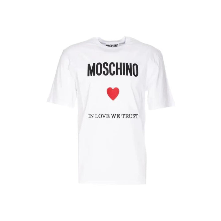 Moschino Couture Sample Sale | Moschino Couture White Cotton T-Shirt - | Designer outlet