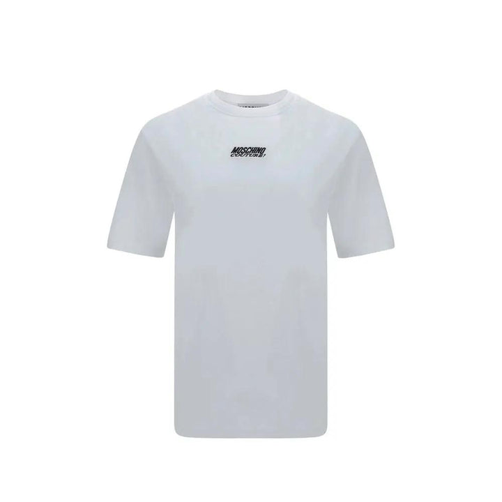 Moschino Sample Sale | Moschino White Cotton T-Shirt - | Designer outlet