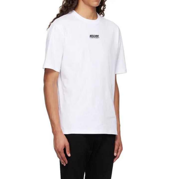 Moschino Sample Sale | Moschino White Cotton T-Shirt - | Designer outlet