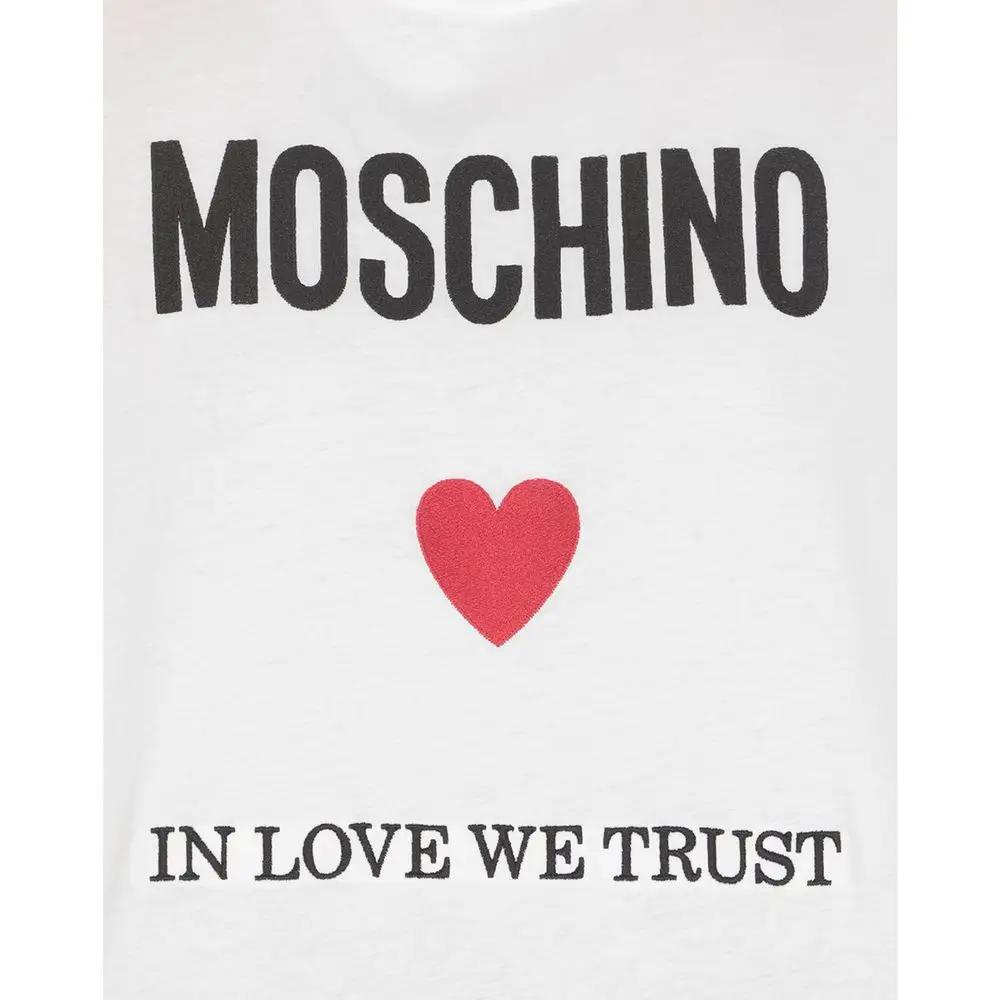 Moschino Couture Sample Sale | Moschino Couture White Cotton T-Shirt - | Designer outlet