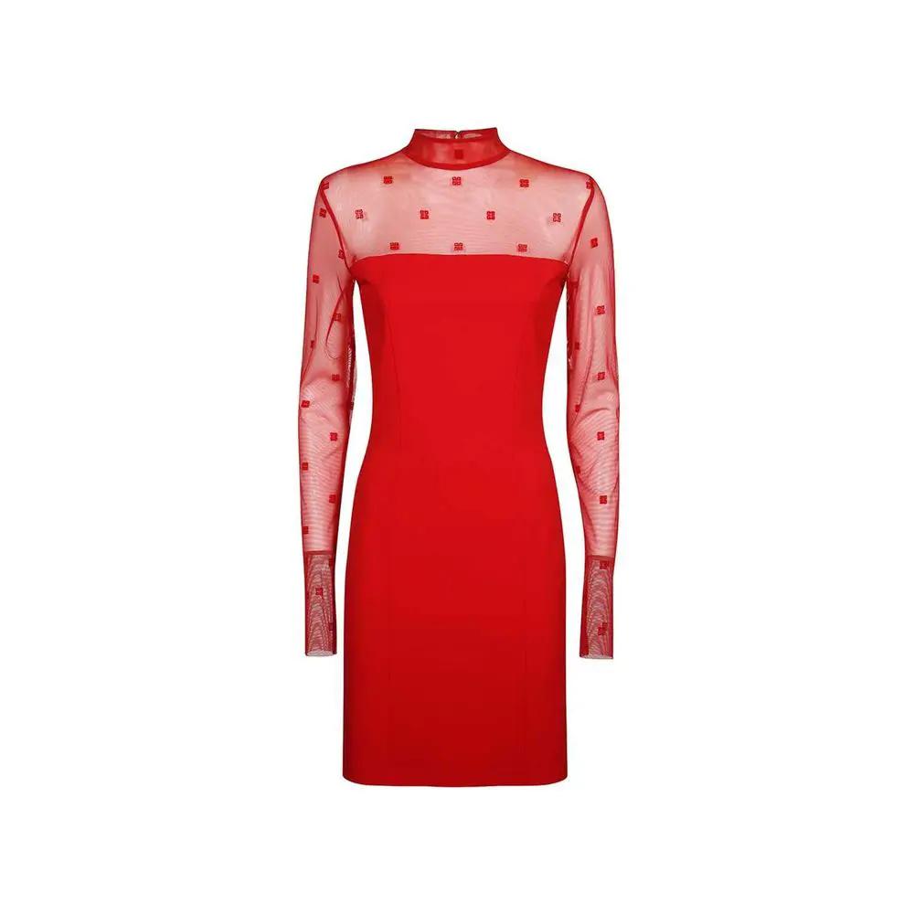 Givenchy Sample Sale | Givenchy Multicolor Elastane Cocktail Dress - | Designer outlet