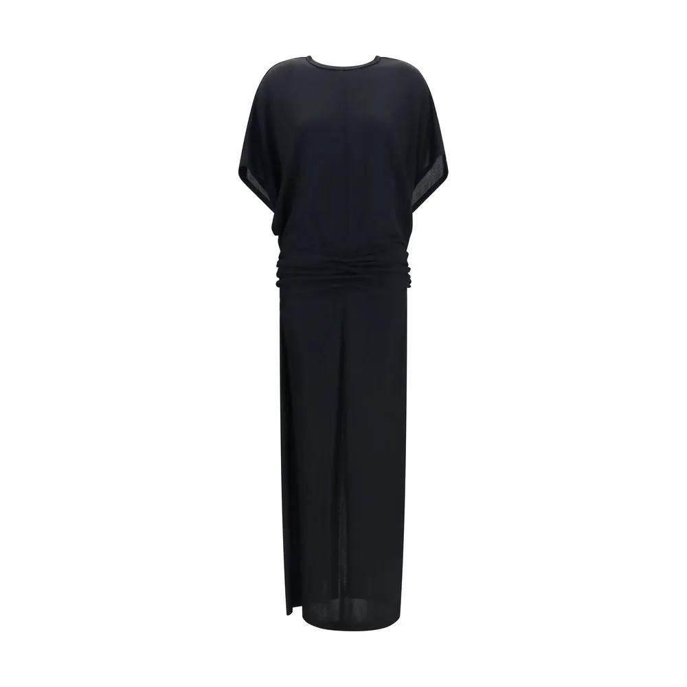 The Row Sample Sale | The Row Black Viscose Casual Dress - | Designer outlet
