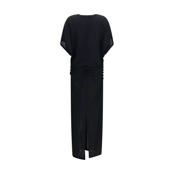 The Row Sample Sale | The Row Black Viscose Casual Dress - | Designer outlet