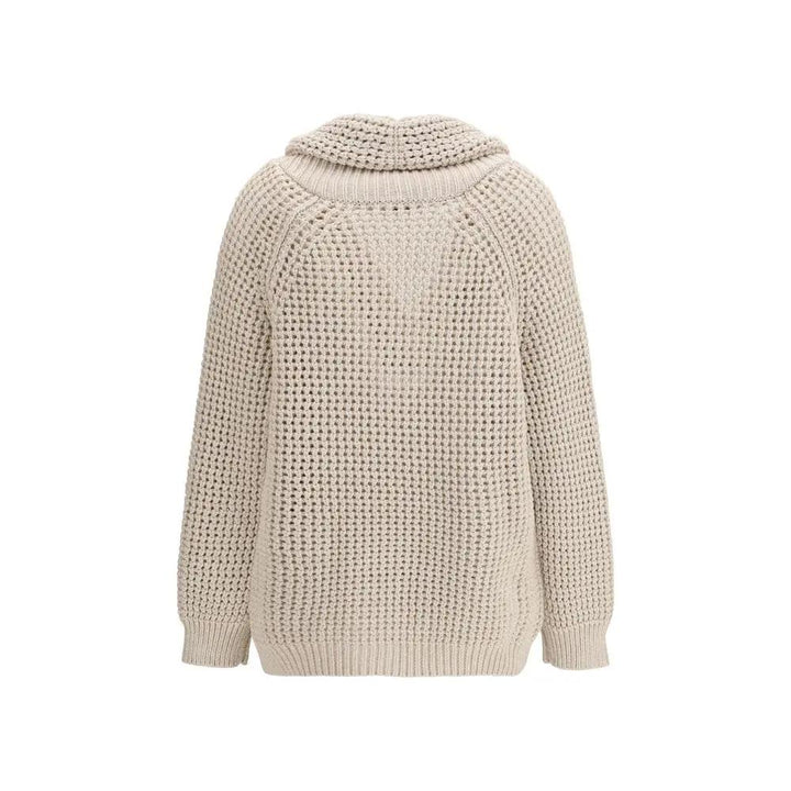 Brunello Cucinelli Sample Sale | Brunello Cucinelli Beige Cotton Cardigan - | Designer outlet