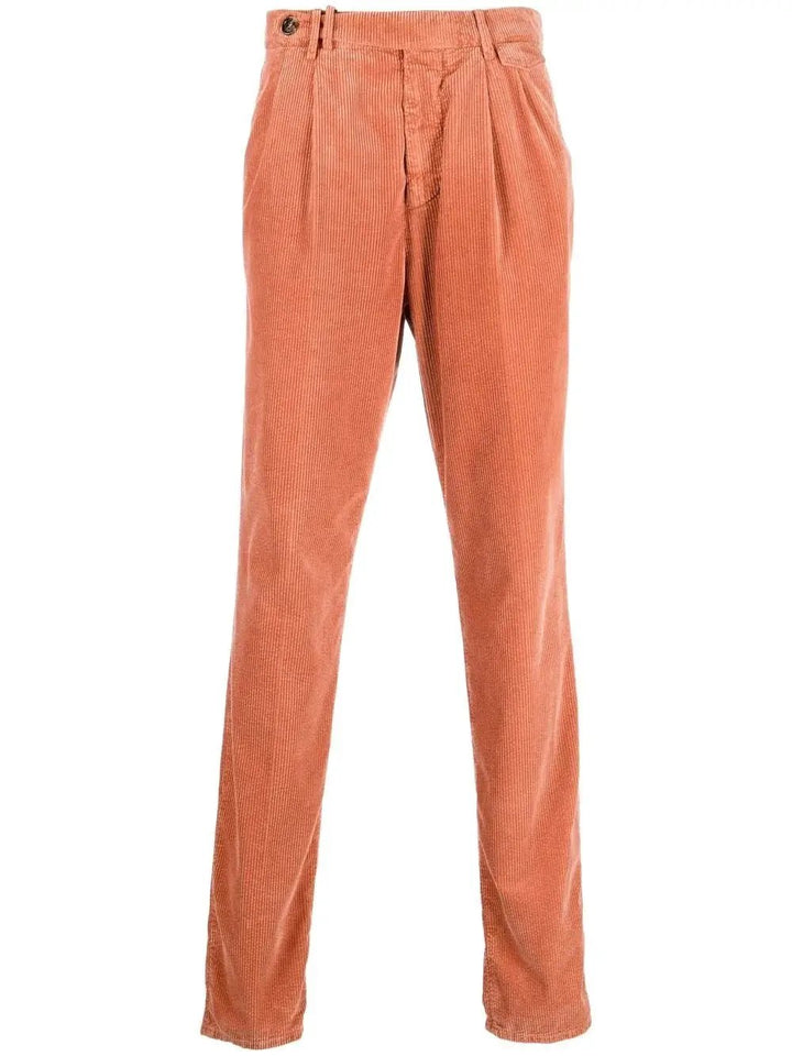 Brunello Cucinelli Orange Cotton Pants