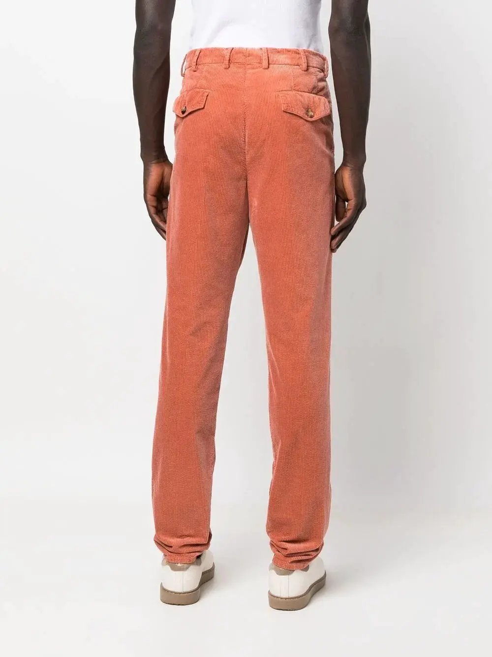 Brunello Cucinelli Orange Cotton Pants