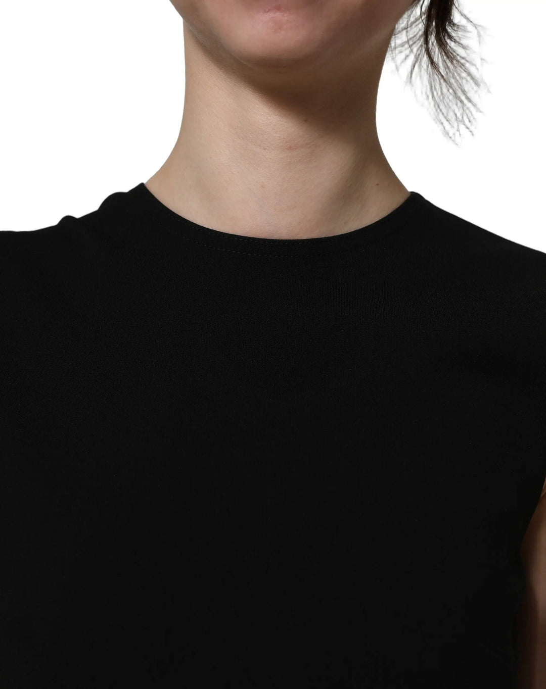 Dolce &amp; Gabbana Sample Sale | Dolce &amp; Gabbana Black Cut Out Detail Sleeveless Maxi Dress - | Designer outlet
