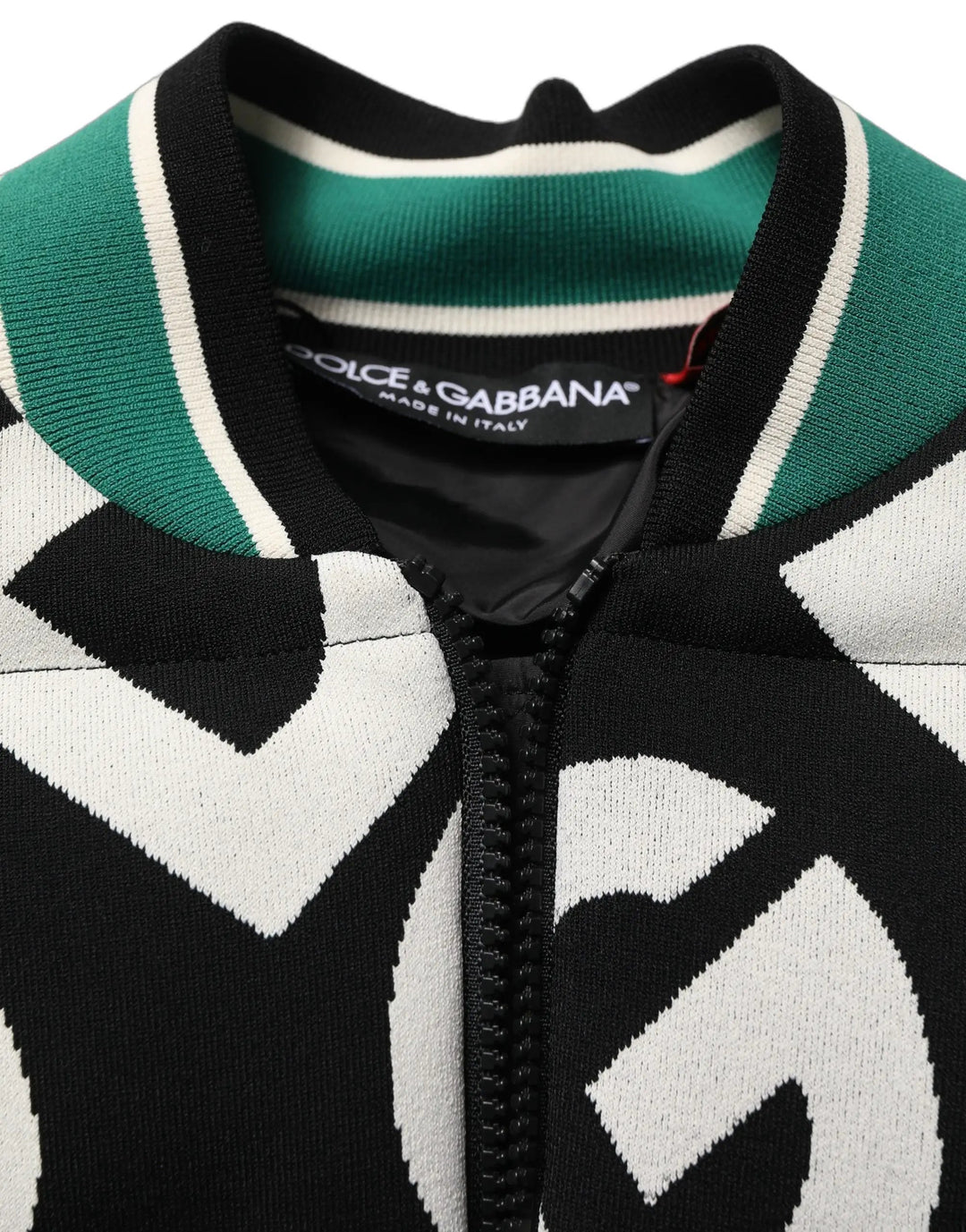 Dolce &amp; Gabbana Sample Sale | Dolce &amp; Gabbana Multicolor Logo Full Zip Bomber Jacket - | Designer outlet