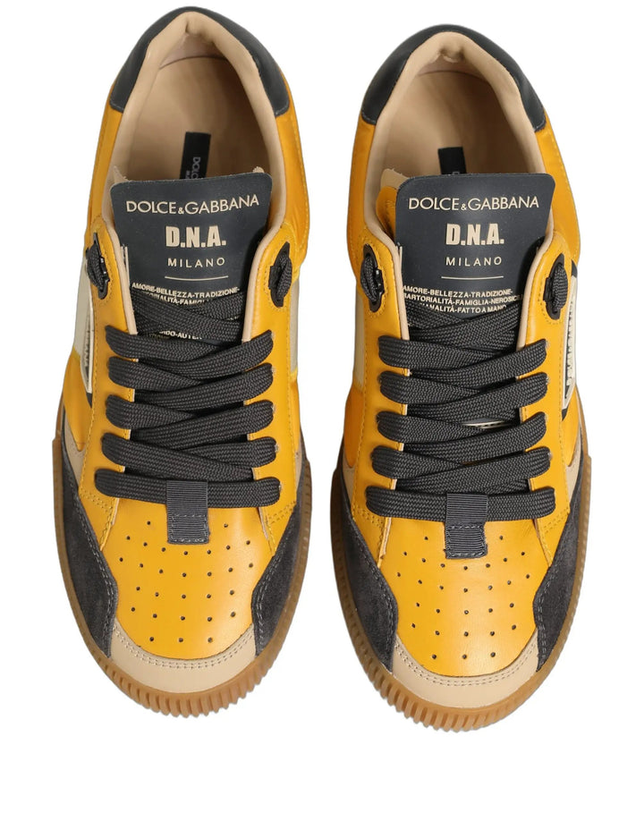 Dolce &amp; Gabbana Sample Sale | Dolce &amp; Gabbana Multicolor MIAMI Low Top Sneakers Shoes - | Designer outlet