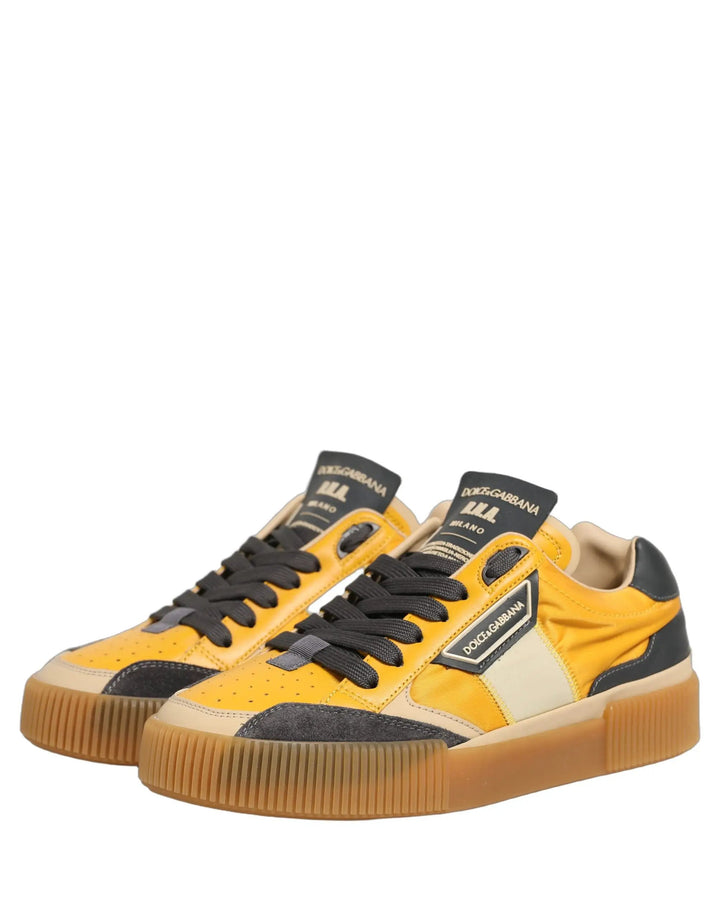 Dolce &amp; Gabbana Sample Sale | Dolce &amp; Gabbana Multicolor MIAMI Low Top Sneakers Shoes - | Designer outlet