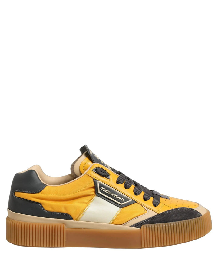 Dolce &amp; Gabbana Sample Sale | Dolce &amp; Gabbana Multicolor MIAMI Low Top Sneakers Shoes - | Designer outlet