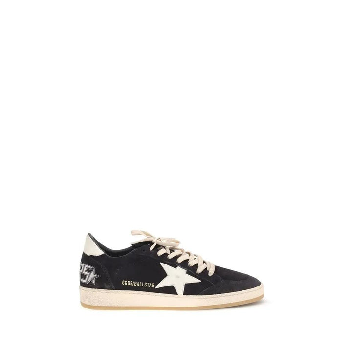 Golden Goose Sample Sale | Golden Goose Black Calf Leather Bos Taurus Athletic Sneakers - | Designer outlet
