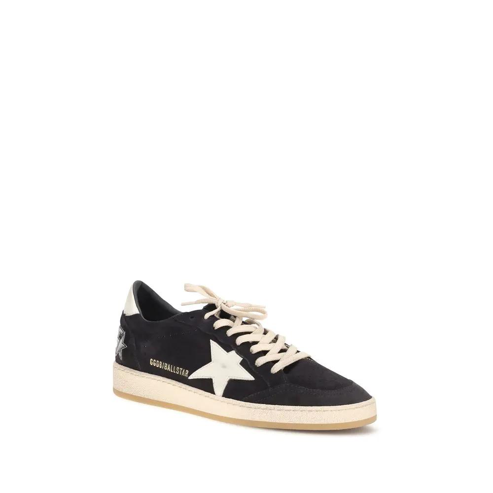Golden Goose Sample Sale | Golden Goose Black Calf Leather Bos Taurus Athletic Sneakers - | Designer outlet