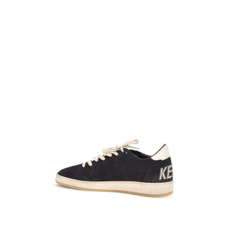 Golden Goose Sample Sale | Golden Goose Black Calf Leather Bos Taurus Athletic Sneakers - | Designer outlet