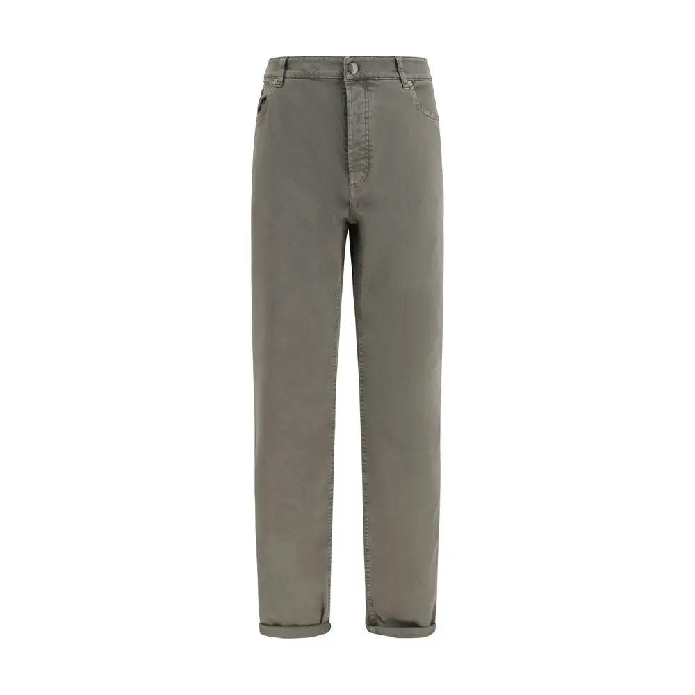 Brunello Cucinelli Sample Sale | Brunello Cucinelli Bicolor Cotton Jeans Denim - | Designer outlet