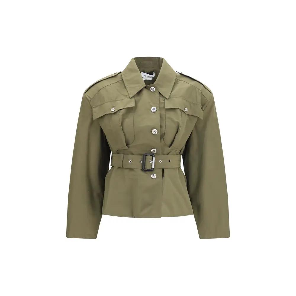 Alexander McQueen Sample Sale | Alexander McQueen Bicolor Cotton Full-Length Jacket - | Designer outlet