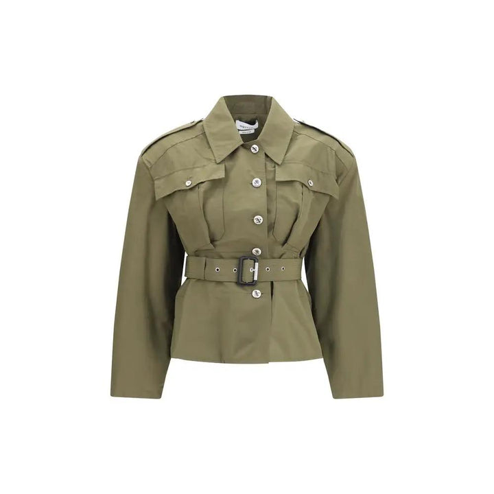 Alexander McQueen Sample Sale | Alexander McQueen Bicolor Cotton Full-Length Jacket - | Designer outlet