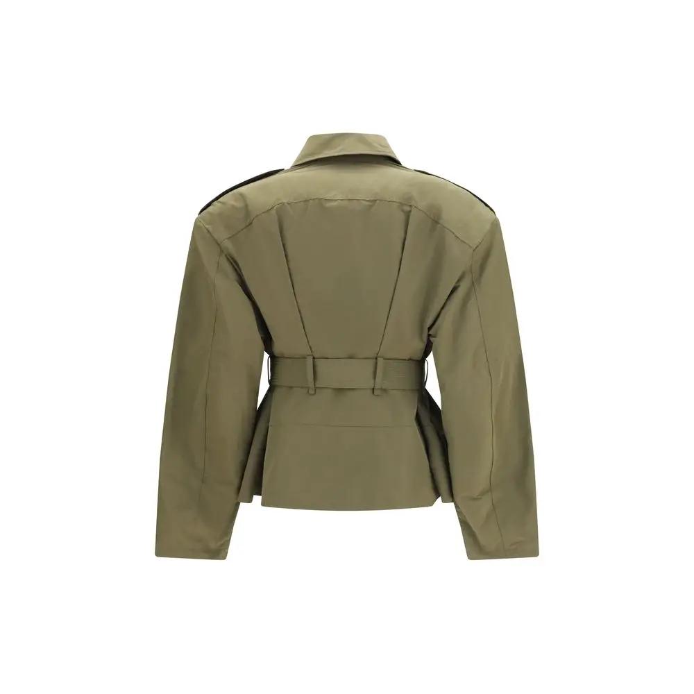 Alexander McQueen Sample Sale | Alexander McQueen Bicolor Cotton Full-Length Jacket - | Designer outlet