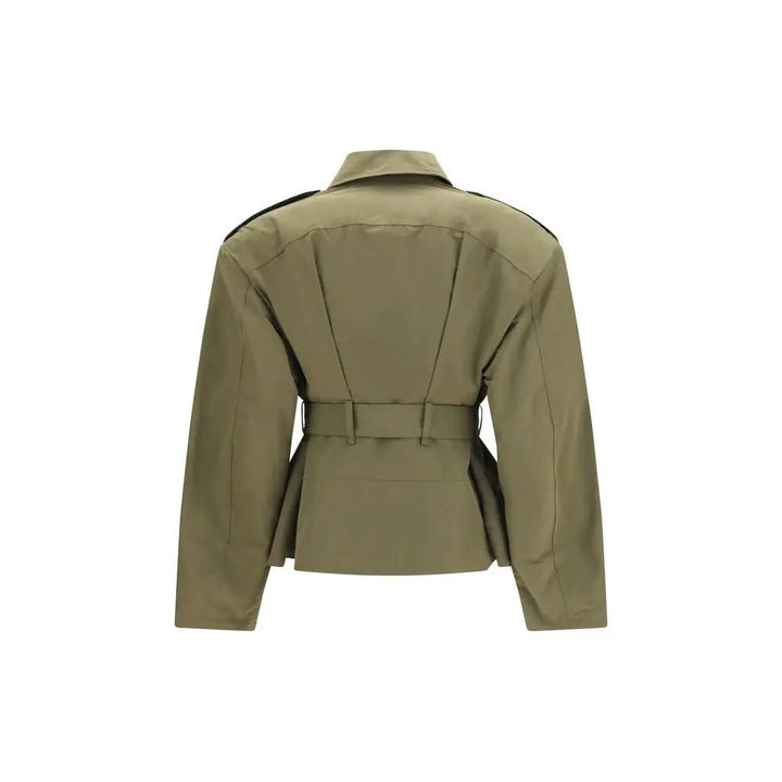 Alexander McQueen Sample Sale | Alexander McQueen Bicolor Cotton Full-Length Jacket - | Designer outlet