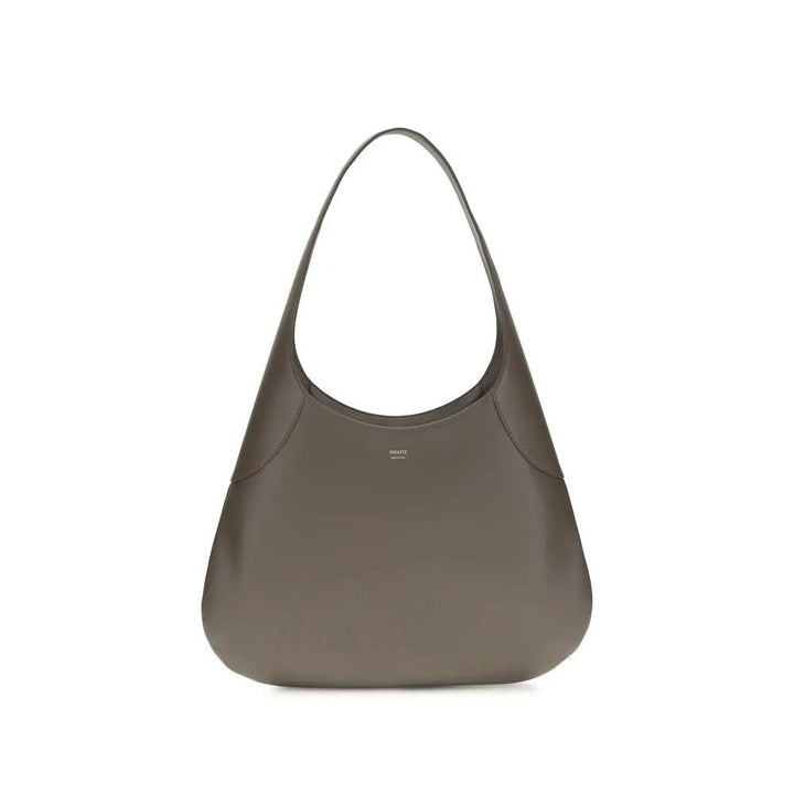 Khaite Sample Sale | Khaite Gray Calf Leather Bos Taurus Handbag - | Designer outlet