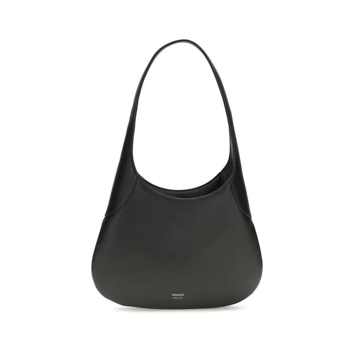 Khaite Sample Sale | Khaite Black Calf Leather Bos Taurus Handbag - | Designer outlet