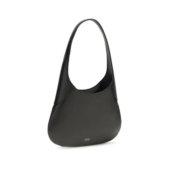 Khaite Sample Sale | Khaite Black Calf Leather Bos Taurus Handbag - | Designer outlet