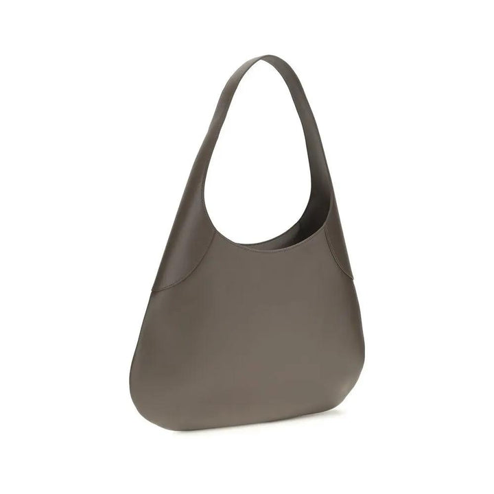 Khaite Sample Sale | Khaite Gray Calf Leather Bos Taurus Handbag - | Designer outlet