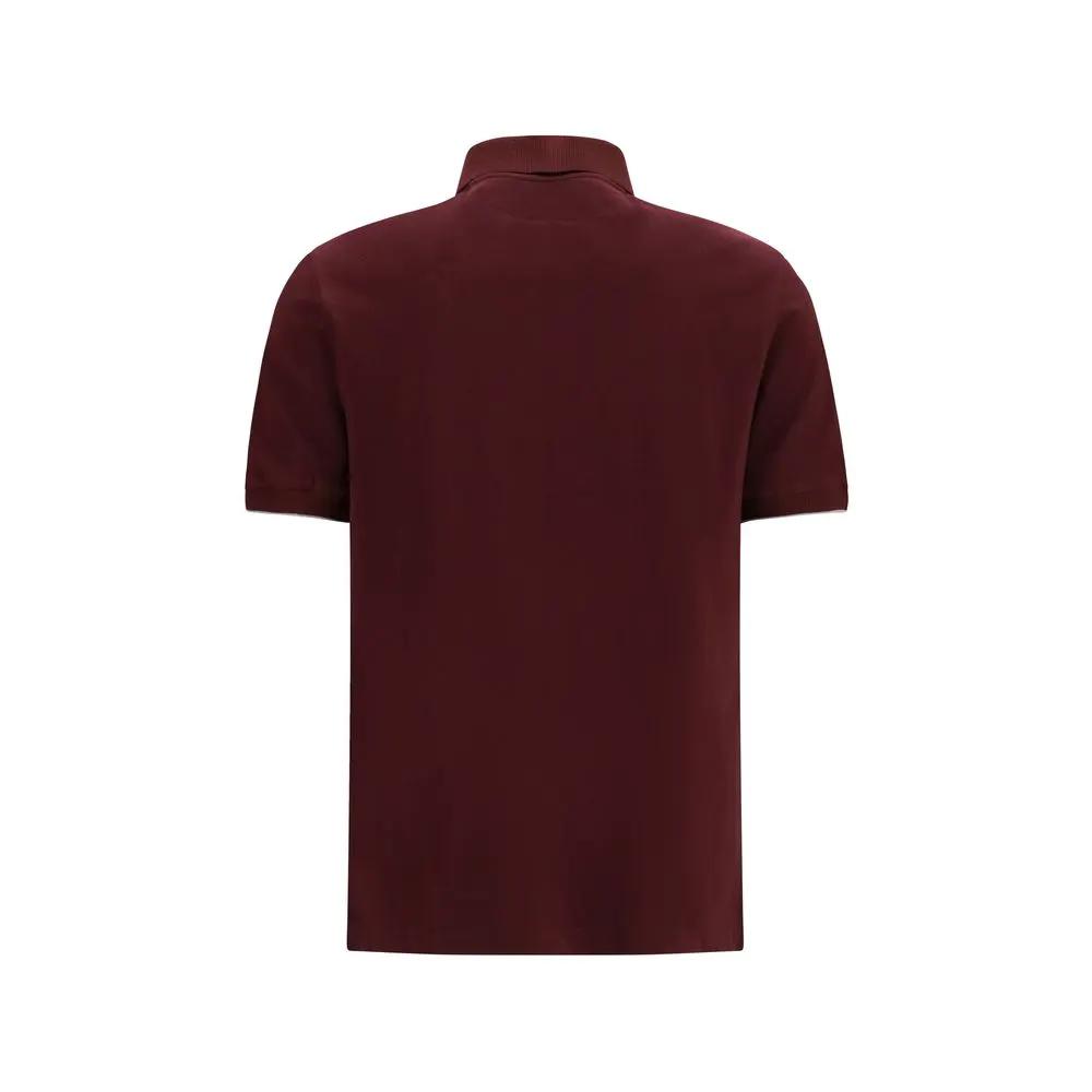 Brunello Cucinelli Sample Sale | Brunello Cucinelli Bordeaux Cotton Shirt - | Designer outlet