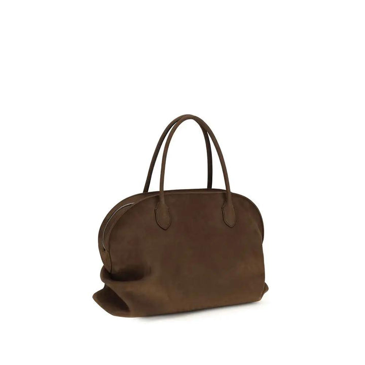 The Row Sample Sale | The Row Brown Calf Leather Bos Taurus Shoulder Bag - | Designer outlet