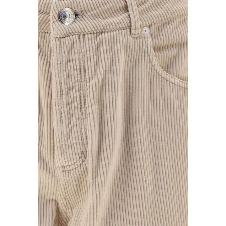 Brunello Cucinelli Sample Sale | Brunello Cucinelli Beige Cotton Casual Pants - | Designer outlet