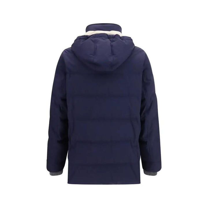 Brunello Cucinelli Sample Sale | Brunello Cucinelli Blue Goose Down Full-Length Jacket - | Designer outlet