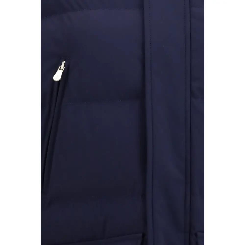 Brunello Cucinelli Sample Sale | Brunello Cucinelli Blue Goose Down Full-Length Jacket - | Designer outlet