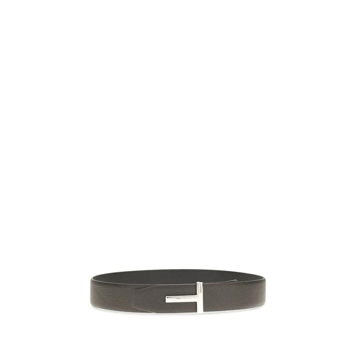 Tom Ford Sample Sale | Tom Ford Brown Calf Leather Bos Taurus Belt - | Designer outlet