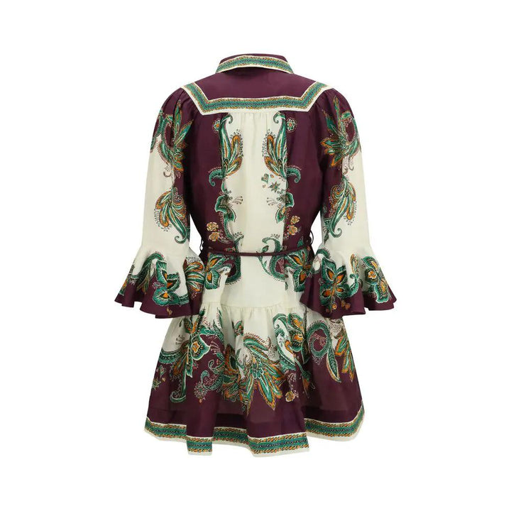 Alemais Sample Sale | Alemais Multicolor Linen Casual Dress - | Designer outlet