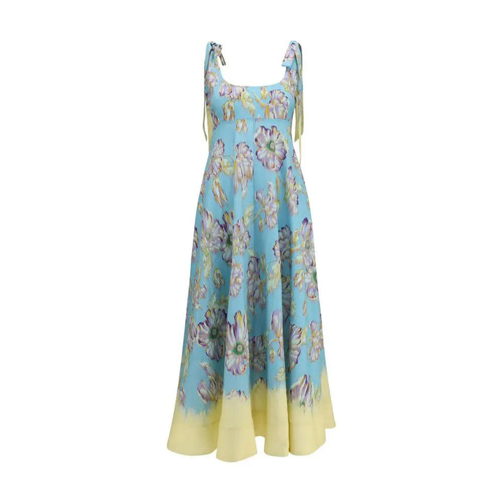 Alemais Sample Sale | Alemais Multicolor Linen Casual Dress - | Designer outlet