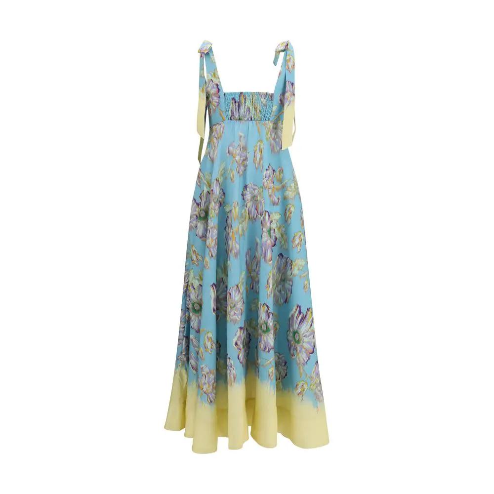 Alemais Sample Sale | Alemais Multicolor Linen Casual Dress - | Designer outlet