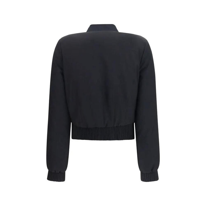Alexander McQueen Sample Sale | Alexander McQueen Black Polyester Bomber - | Designer outlet