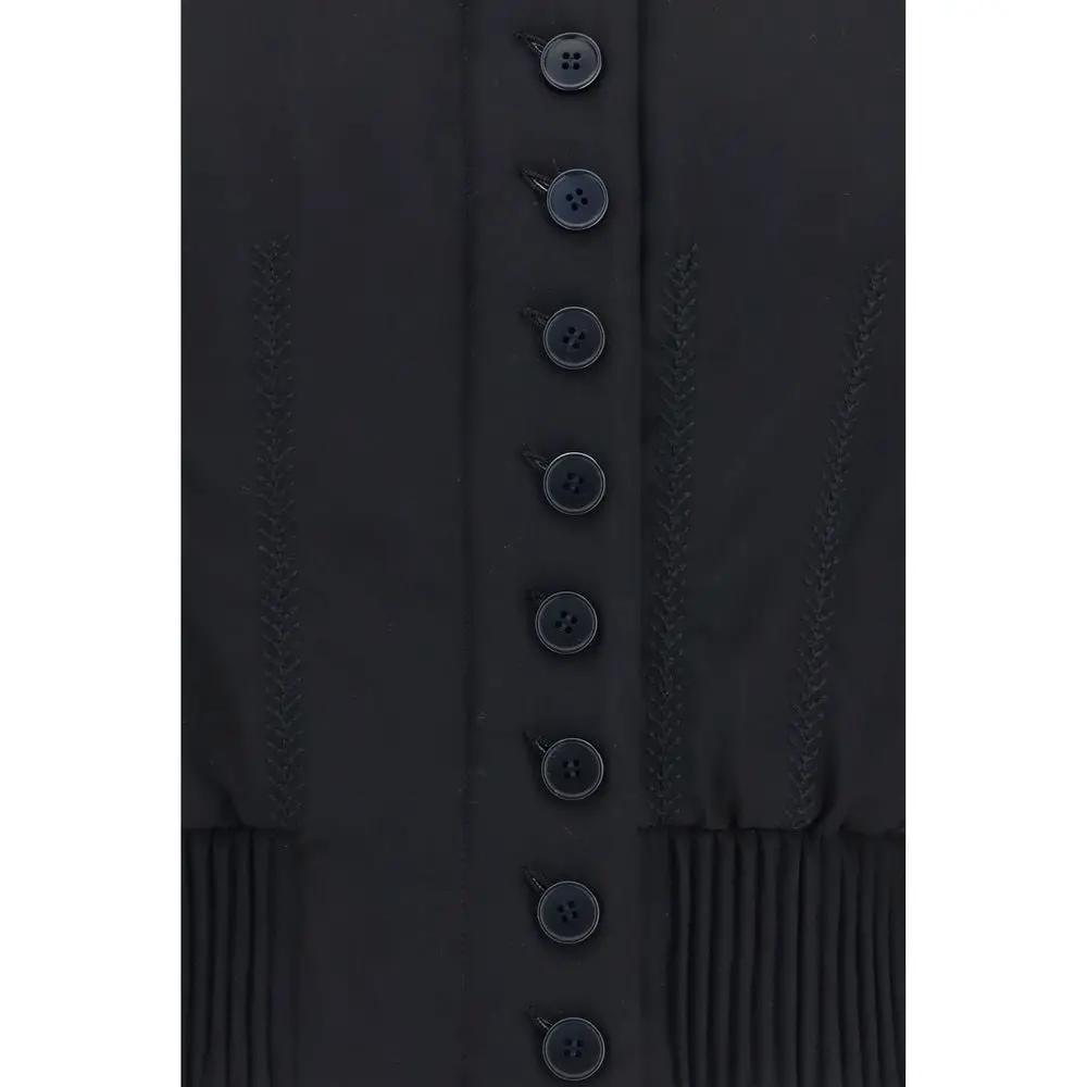 Alexander McQueen Sample Sale | Alexander McQueen Black Polyester Bomber - | Designer outlet