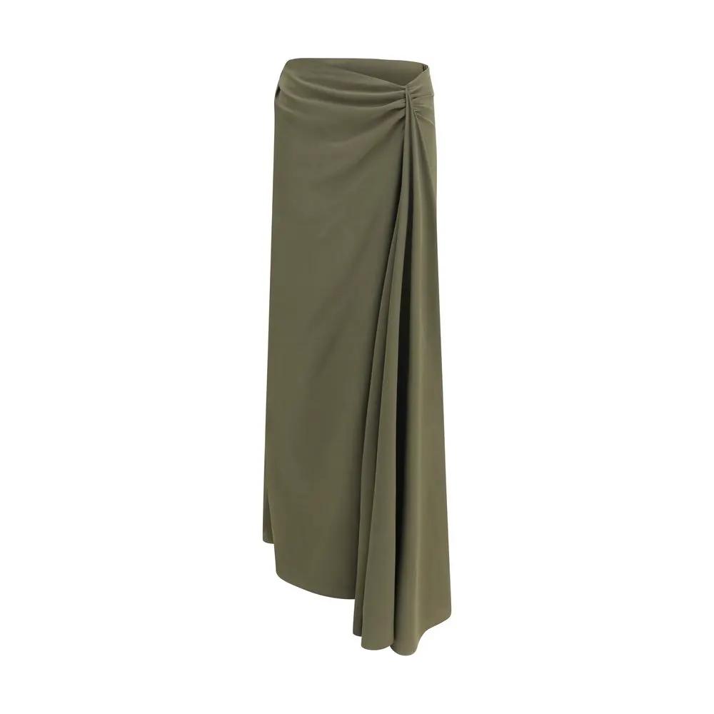 Alexander McQueen Sample Sale | Alexander McQueen Bicolor Silk Long Skirt - | Designer outlet