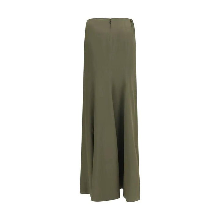 Alexander McQueen Sample Sale | Alexander McQueen Bicolor Silk Long Skirt - | Designer outlet