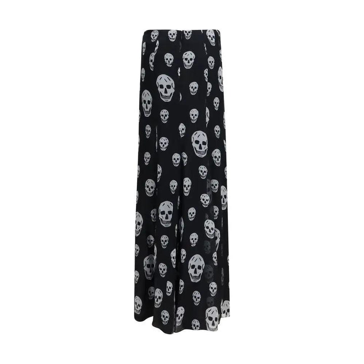 Alexander McQueen Sample Sale | Alexander McQueen Black Silk Long Skirt - | Designer outlet