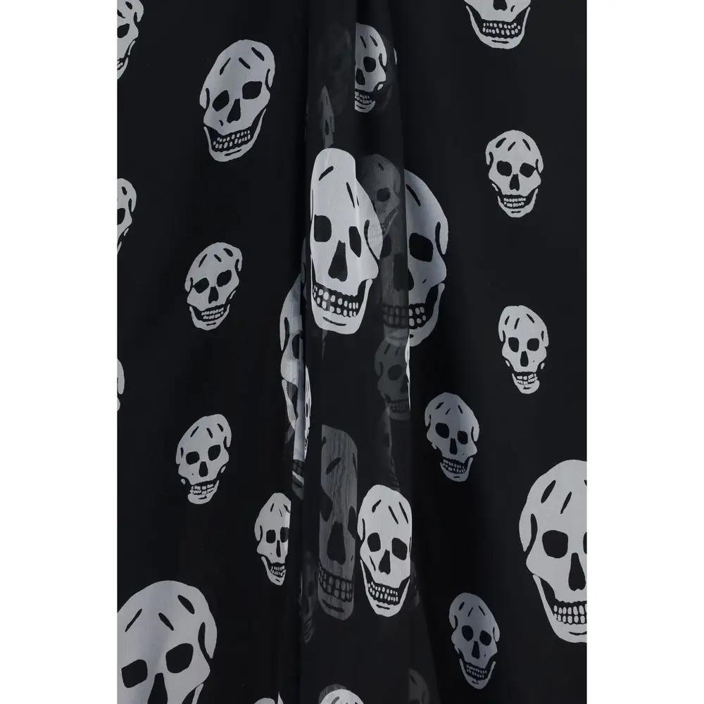 Alexander McQueen Sample Sale | Alexander McQueen Black Silk Long Skirt - | Designer outlet
