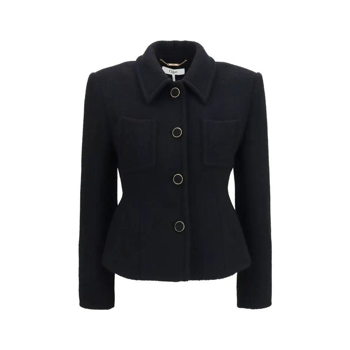 Chloé Sample Sale | Chloé Black Wool Oves Aries Blazer - | Designer outlet