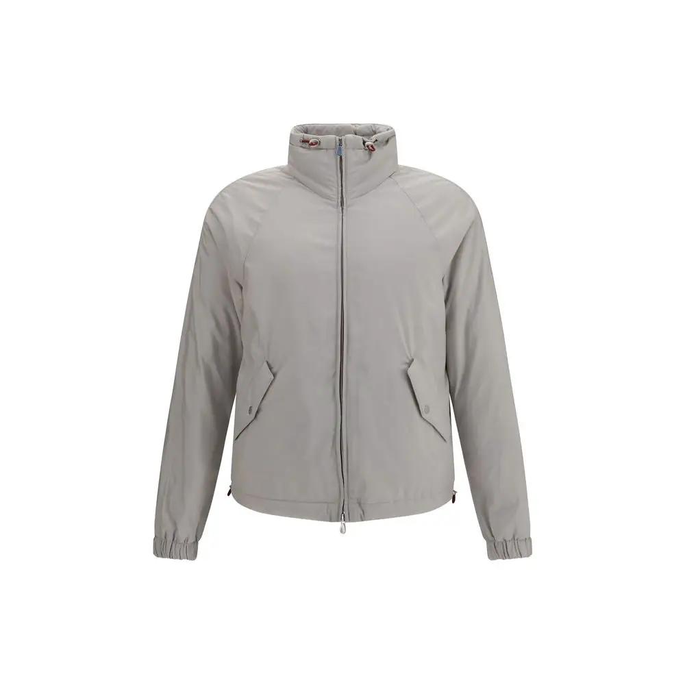 Brunello Cucinelli Sample Sale | Brunello Cucinelli Gray Polyester Shell Jacket - | Designer outlet