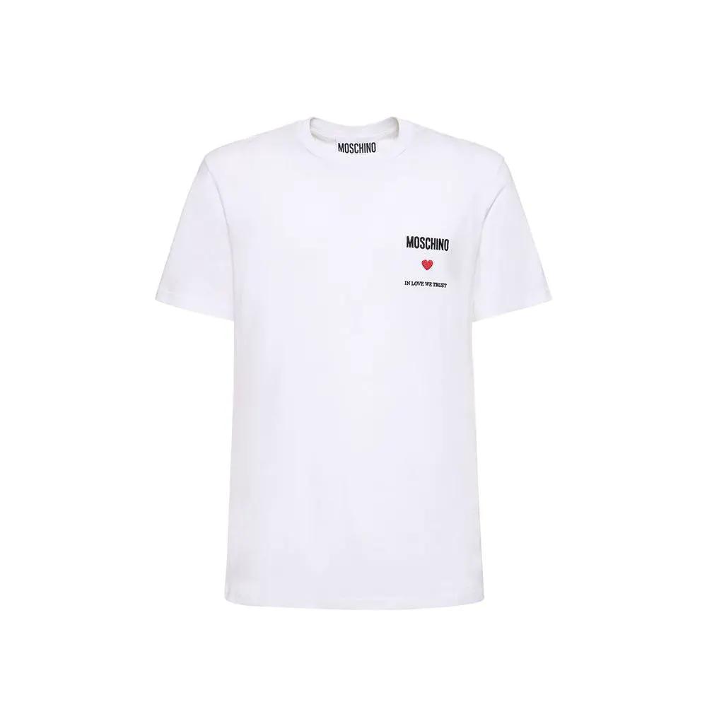 Moschino Couture Sample Sale | Moschino Couture White Cotton T-Shirt - | Designer outlet