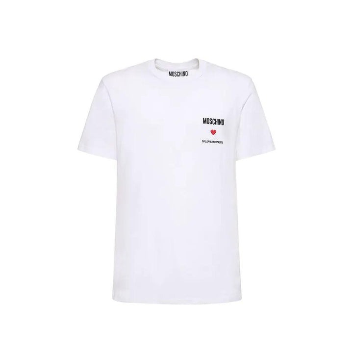 Moschino Couture Sample Sale | Moschino Couture White Cotton T-Shirt - | Designer outlet